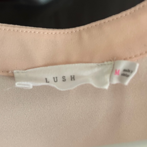 Lush Wrap Dress Blush Medium - Picture 2 of 2